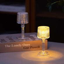 Big Acrylic LED Desk Lamps Table Lamp Portable Crystal, Diwali (1 Pc / Big) - dailyneed.life