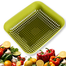 Multipurpose Small Plastic Kitchen Basket, Vegetables and Fruits Washing, Basket (20x17 Cm) - dailyneed.life