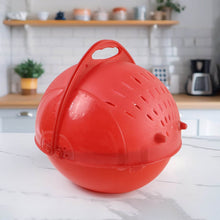 Plastic Revolving Multi Functional Rice, Vegetable Fruit Wash Basket Bowl - dailyneed.life