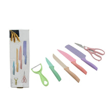 Corrugated 6Pc Kitchen Knife Set Professional Box Knife Set 6 Piece Forged Kitchen Knives with Box. - dailyneed.life