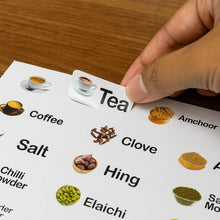 Kitchen Spice Jar Label Sticker Sheet (1 Sheet) - dailyneed.life