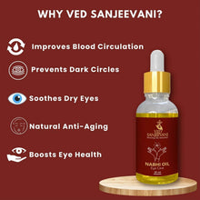 Ved Sanjeevani 100% Organic Ayurvedic Nabhi Oil for Eye Care (30ML / 1 Pc) - dailyneed.life