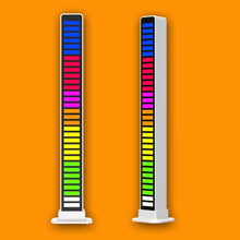 Rhythm Lights, AGC Automatic Gain Control 32 Colorful RGB Light Adjustable Pickup Rhythm Lights, RGB LED Voice-Activated Rhythm Light Car Home Sound Control Ambient Light (1 Pc) - dailyneed.life