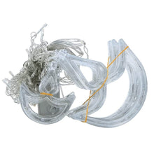 12 Diya Curtain String Lights, Window Curtain Lights with 8 Flashing Modes Decoration Light (White Color) - dailyneed.life