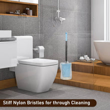 Premium Toilet Plastic Brush with Holder Stand Western and Indian Toilet Bathroom Cleaning - dailyneed.life
