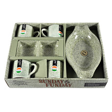 Sunday Funday 6-Piece Tea Set – Platter & Dual Bowl - dailyneed.life