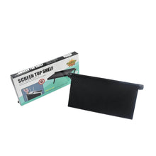 TV Top Shelf Screen Shelf Adjustable Monitor Shelf Media Shelf TV Shelf for Cable Box Game Storage TV Stand Above TV Shelf Mount Audio Video Shelving for Cellphone Stand - dailyneed.life