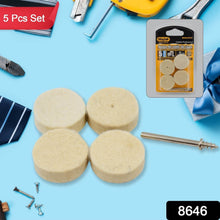 Rotary Tool Accessory Wool Felt Polishing Pad Felt (5 Pcs Set) - dailyneed.life