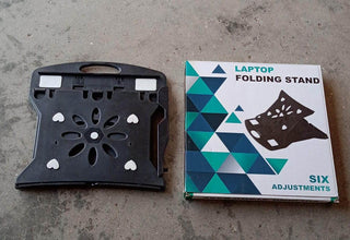 Adjustable Laptop Stand Patented Riser. With Portable Mobile Stand - dailyneed.life