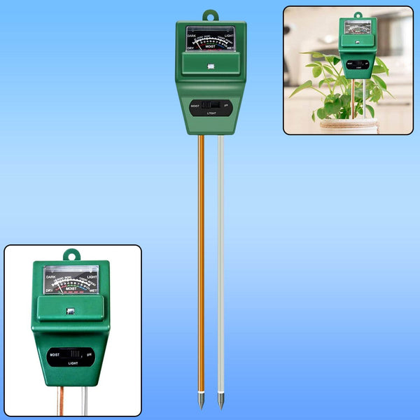 3 Way Soil Meter (pH Testing Meter) - dailyneed.life