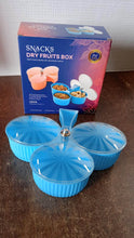 Premium 3-Compartment Revolving Dry Fruit Box (1 Pc) - dailyneed.life