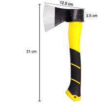 '-600g Hatchet Axe Fiberglass Body Rubberized Handle - dailyneed.life
