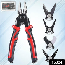 5 in 1 Wire Stripper Pliers Set, Soft Grip, Anti-Slip, Alloy Steel, Cutting, Gripping, Stripping - dailyneed.life