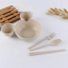 Mickey Mouse Shape Plates for Kids, BPA Free, & Unbreakable Children’s Food Plate, Kids Bowl, Fruit Plate, Baby Cartoon Pie Bowl Plate, Tableware (1 Pc) - dailyneed.life