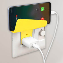 Plastic Secure Mobile Phone Charging Stand Holder (2 Pc / Mix Color) - dailyneed.life