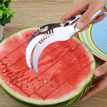 3in1 Stainless Steel Watermelon Cantaloupe Slicer Knife, Corer Fruit, Vegetable Tools Kitchen (1 Pc) - dailyneed.life