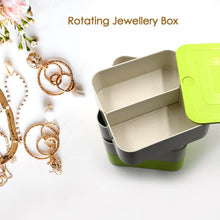 4 Layers Jewelry Box, 360 Degree Rotating Jewelry Box, Jewelry and Earring Organizer Box, Accessory Storage Box - dailyneed.life