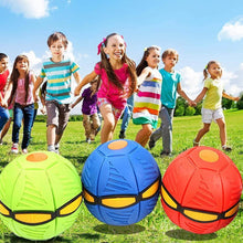 Football Flat Throw Disc - with 3 LED Light Flying Toys - dailyneed.life