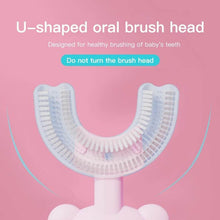 Baby Bear U-shaped Toothbrush Silicone Brush Head (1 Pc) - dailyneed.life