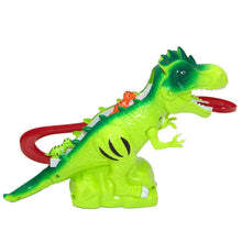 Children Electric Tracks Climb Stair Dinosaur Toys Glowing With Sound Kid Toy Animals Model Interactive Toys - dailyneed.life