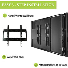 Universal Heavy Duty Adjustable Metal LED LCD TV Wall Mount Bracket - dailyneed.life