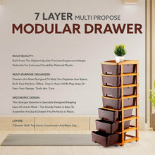 7-Layer Multipurpose Plastic Storage Drawer Organizer - dailyneed.life