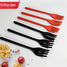 Silicone Flexible Forks, Silicone Cooking Fork Heat Resistant, Multifunctional Nonstick Blending Fork (6 Pcs) - dailyneed.life