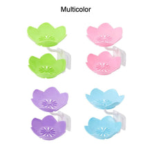 Double Layer Flower Self Draining Soap Dish Holder, Bathroom Shower Soap Holder Dish Storage Plate Tray for Bathroom, Kitchen, Bathtub - dailyneed.life