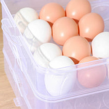 3-Layer Plastic Refrigerator Egg Storage Box (36 Grid) - dailyneed.life