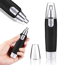 Sharp Steel Battery-Operated Ear and Nose Hair Trimmer - dailyneed.life