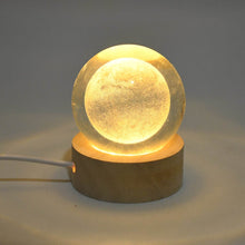 3D Crystal Ball lamps With Base (1 Pc / Mix Design) - dailyneed.life