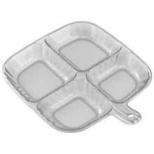 Plastic Kitchen Trays for Serving (4 Compartment / 1 Pc) - dailyneed.life