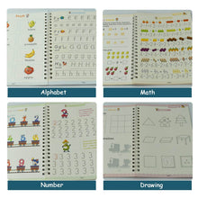 4 Pc Magic Copybook widely used by kids, children’s and even adults also to write down important things over it while emergencies etc. - dailyneed.life