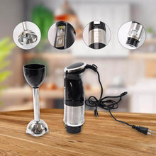 Stainless Steel Handheld Emulsion Blender With Four-blade Blade (1500W / 1 Pc) - dailyneed.life
