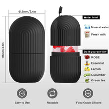 Face Ice Roller Massager for Swelling & Puffiness Reduction (Black) - dailyneed.life