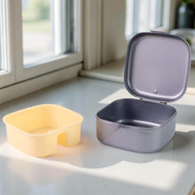 Oblivion Teeth Storage Box with Lid and Inner Tray, DENTURE CASE (1 Pc) - dailyneed.life