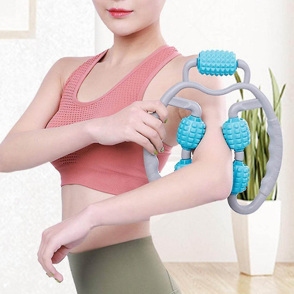 Muscle Massage Roller for Leg Soreness & Relaxation (5 Wheels, 1 Pc) - dailyneed.life