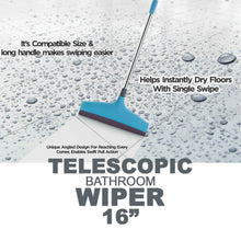 Adjustable Bathroom / Floor Stainless Steel Rod Wiper, Plastic Floor Wiper - dailyneed.life