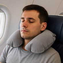 Inflatable & Foldable, Pillow U Shape Air Cushion Travel Pillow (1 Pc / Mix Color) - dailyneed.life