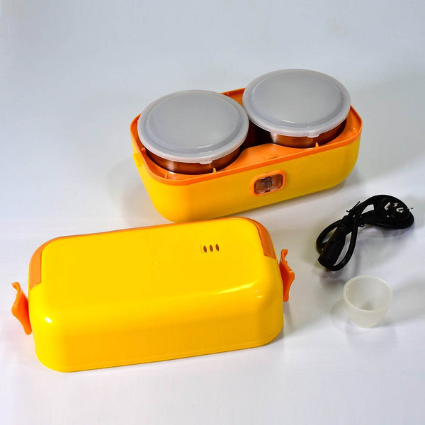1Layer Electric Lunch Box for Office, Portable Lunch Warmer with Removable 2 Stainless Steel Container. - dailyneed.life