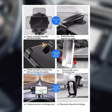 Car Mobile Phone Holder Mount Stand with 180 Degree. Stable One Hand Operational Compatible with Car Dashboard. - dailyneed.life