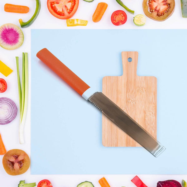 Stainless Steel Knife For Kitchen Use, Knife Set, Knife & Non-Slip Handle With Blade Cover Knife - dailyneed.life
