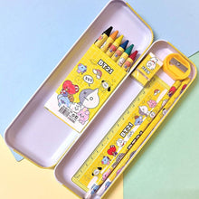 Stationery Kit for Kids - Metal Pencil Box, Sharpener, Pencil & Eraser (12 Pc Set) - dailyneed.life