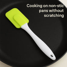 Silicone Cooking Spatula for Baking (1 Pc / 18 Cm / Mix Color) - dailyneed.life
