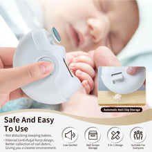 2-in-1 Electric Nail Clippers Nail File with Light (1 Pc) - dailyneed.life