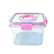 High Quality Plastic Food Storage Container Clear Washable Refrigerator Food Box Food Container Fruit Box Container with Lid (1400 ML) - dailyneed.life