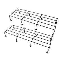 Metal Rectangle Flower plant stand for balcony (60×20 Cm / 2 Pc Set) - dailyneed.life