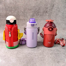 Stainless Steel Water Bottles 500 ML Approx (Mix Design & Color / 1 Pc) - dailyneed.life