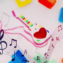 Battery Operated Musical Instruments Mini Guitar Toys and Light for 3+Years Old Kids. - dailyneed.life