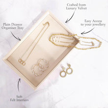 Velvet Jewellery Tray 21x12Cm (1Pc) - dailyneed.life